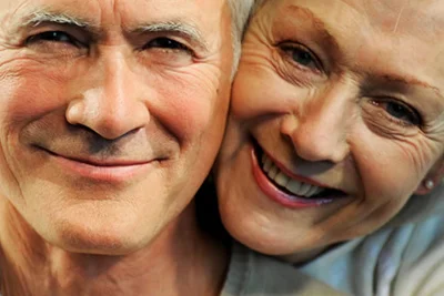 Adult in conversation with a speech-language pathologist